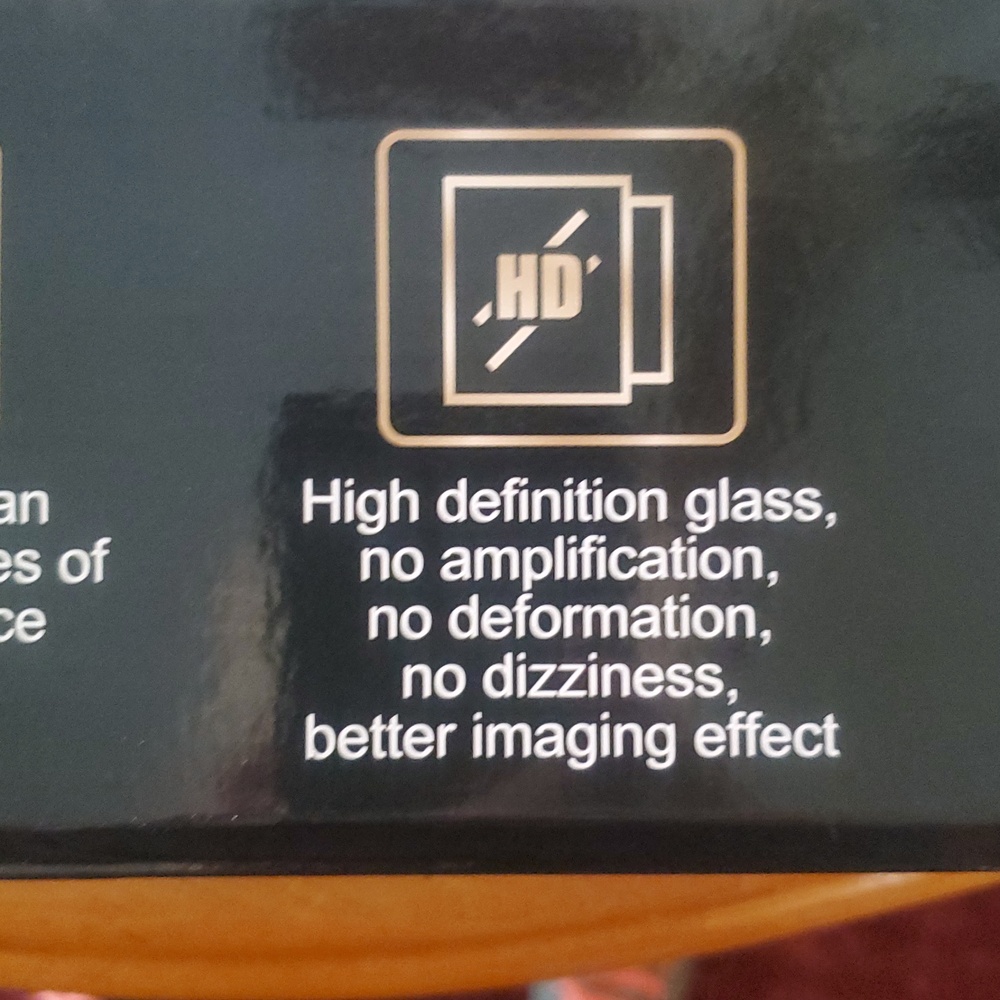 3-Way Portable Folding Mirror - Black..NIB - Picture 6 of 7